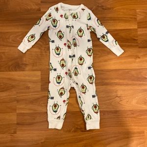 Avocado workout onesie Old Naby 12-18 months